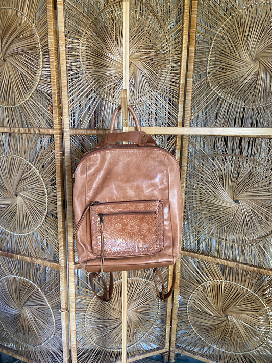 The Sak Loyola Leather Convertible Backpack