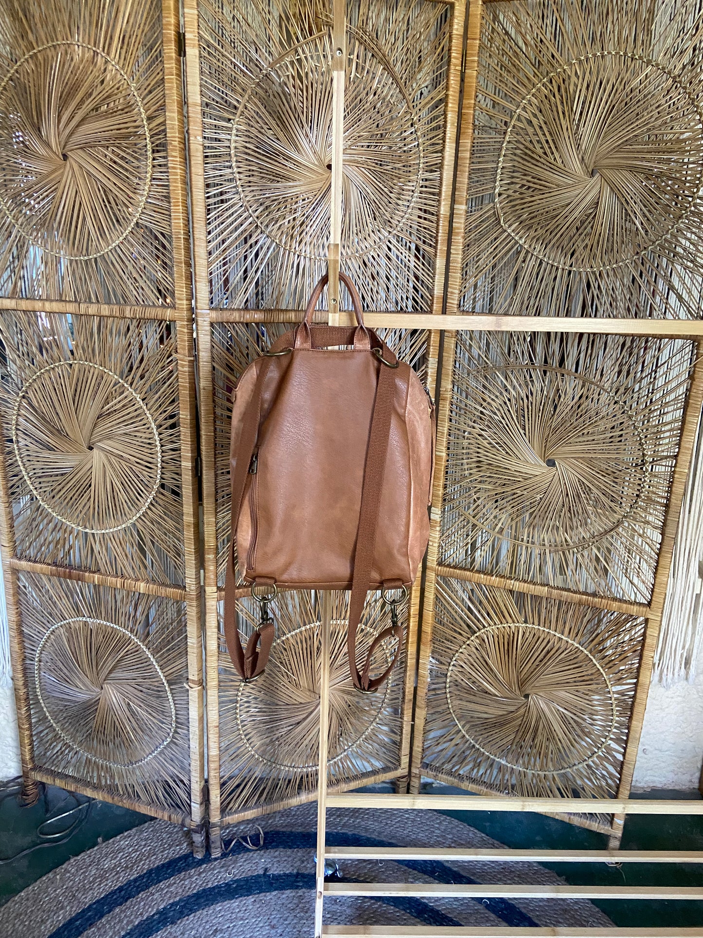 The Sak Loyola Leather Convertible Backpack