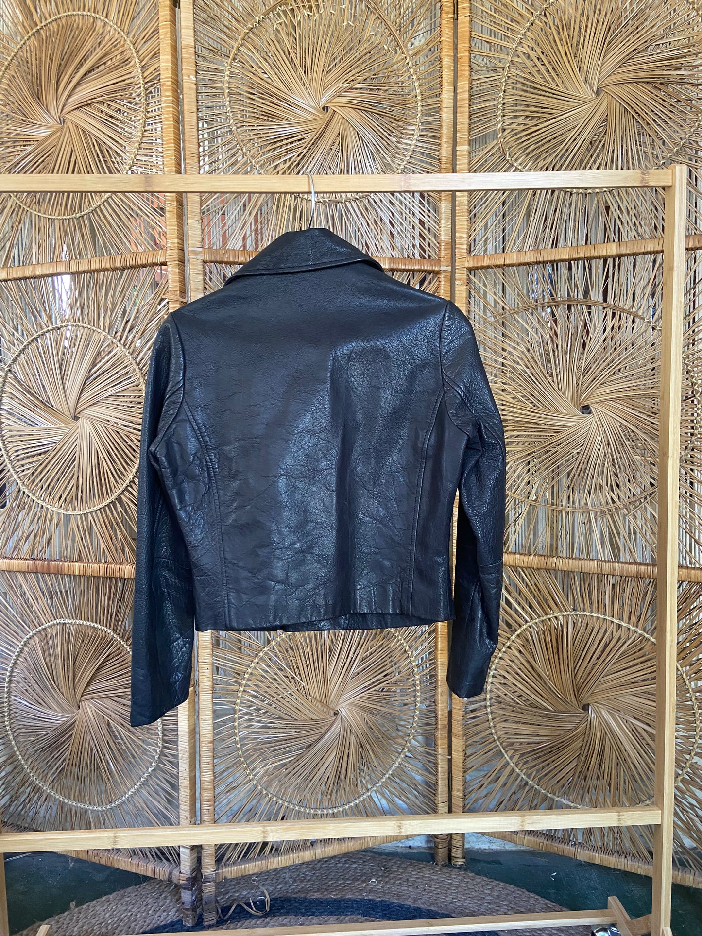 Topshop Women's Leather Jacket