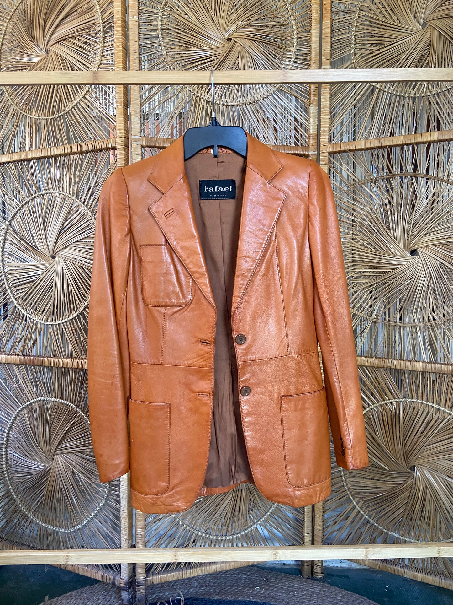 Bill Kaiserman Rafael Italian Leather Jacket