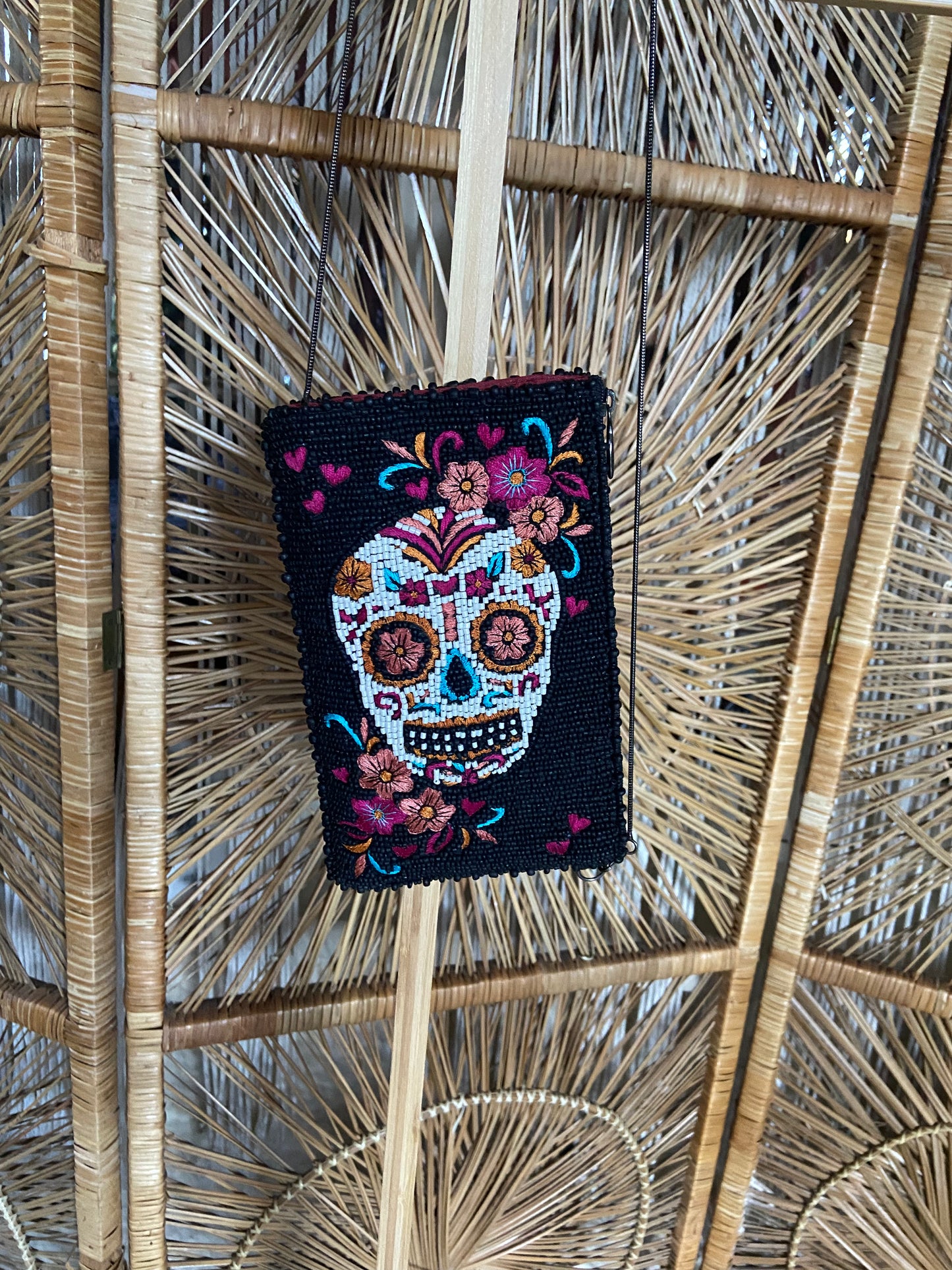 Mary Frances Sugar Skull Crossbody Bag