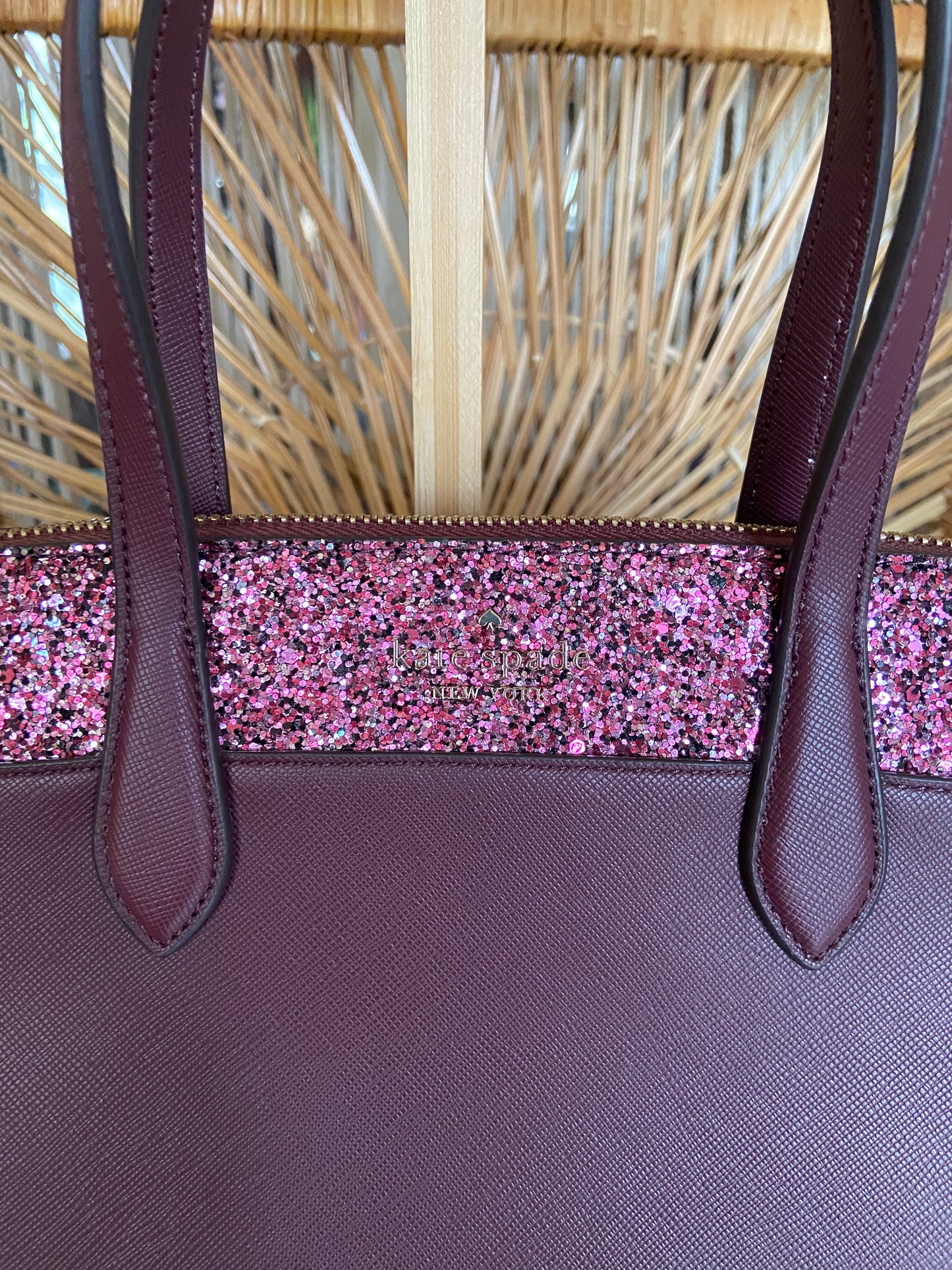 kate spade Purple/Glitter Crossbody