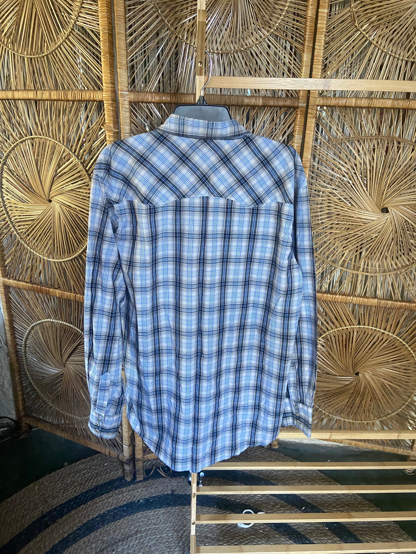 Wrangler Wrancher Shirt with Pearl Snap Buttons