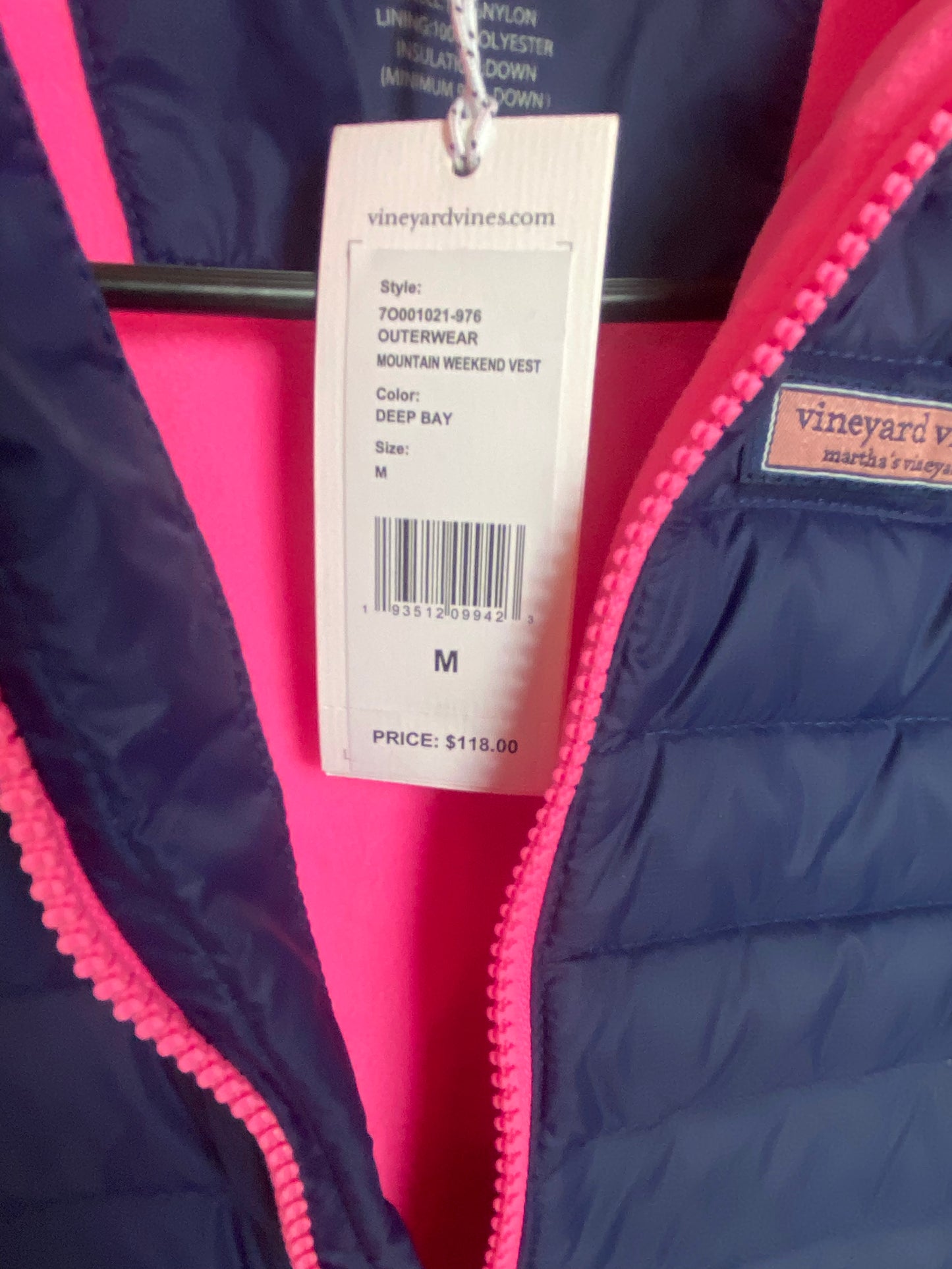 Girls Vineyard Vines Puffer Vest