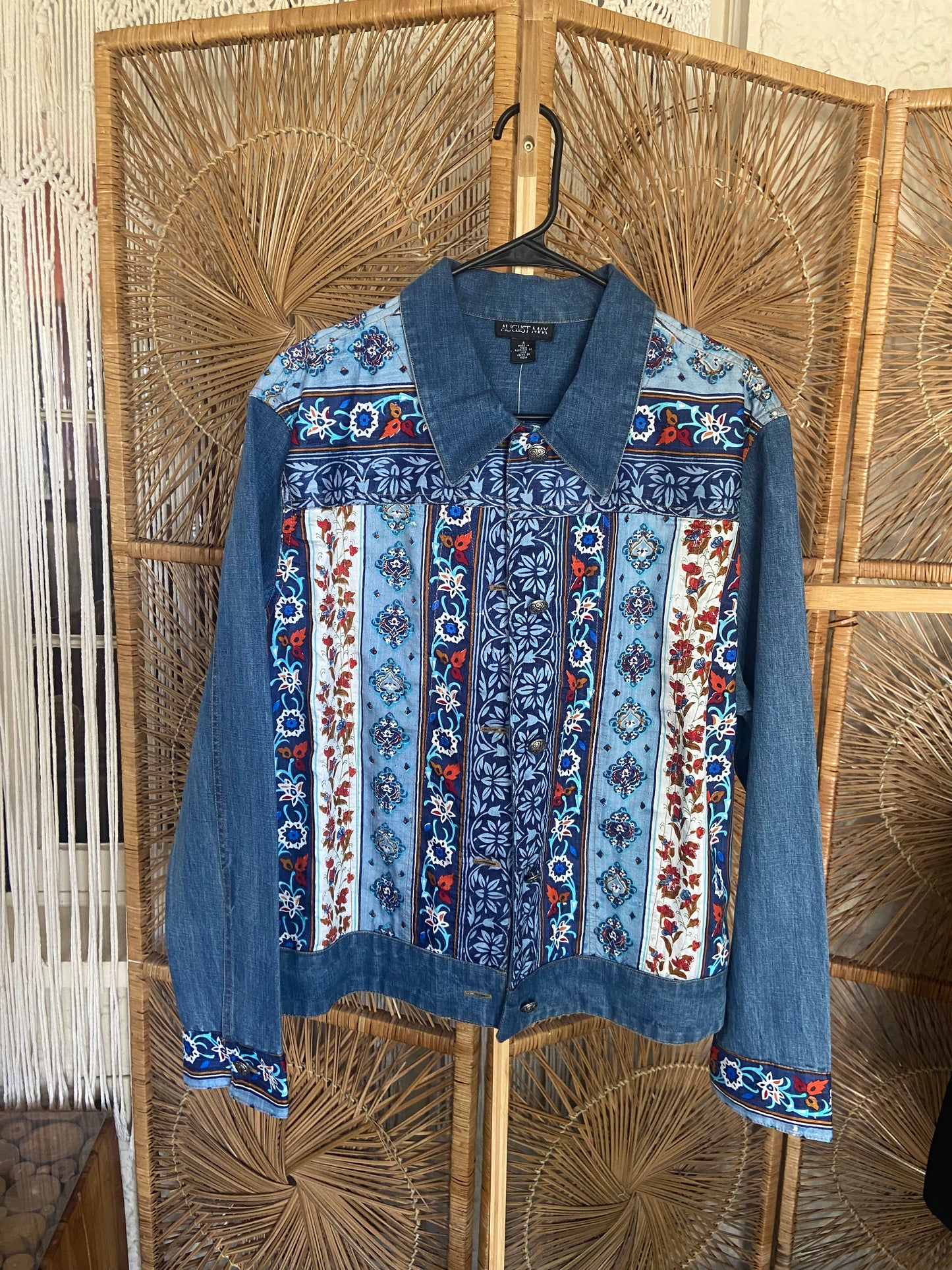 Floral Demin Jacket