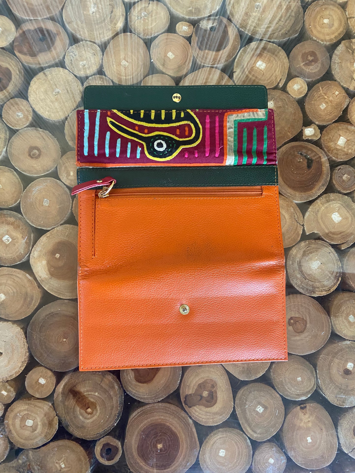 Vibrant Colorful Leather Wallet